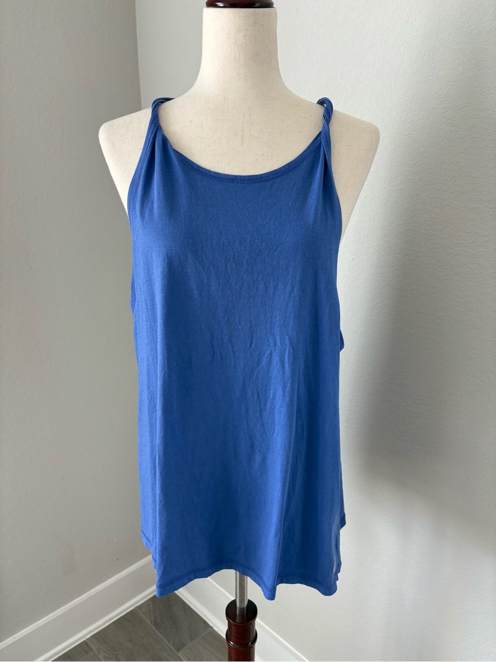 Free People Movement Oversized Twisted Straps Tank Top Tunic Split Side Small